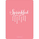 Pink Sprinkled with Love Shower Invitations Image 2 of 6